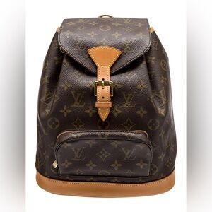 Louis Vuitton LV Monogram Montsouris MM Vintage Backpack